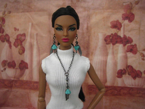 Šperky pro Barbie - tyrkysová sada — foto 1