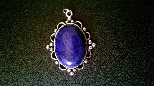 LAPIS LAZULI-přívěšek s polodrahokamem — foto 1
