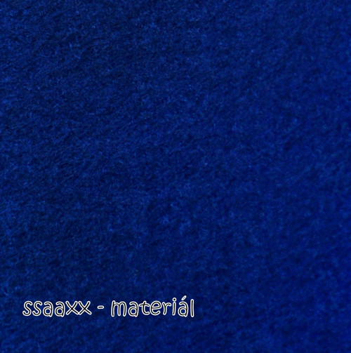 Dekorační filc 3 mm - modrá