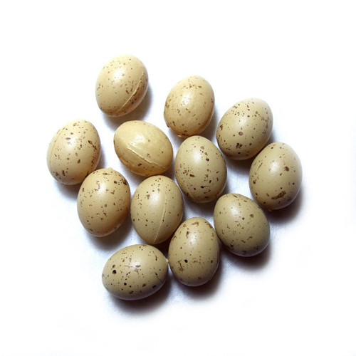 Vajíčka 2,5 cm - 12 ks přírodní — foto 1