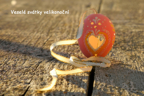 Veselé Velikonoce ... velikonoční přání kraslice