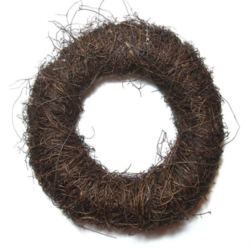 Proutěný věnec přírodní, 25 cm — foto 1