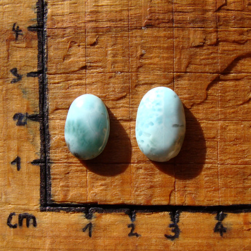Larimar - set dvou kabošonů — foto 1