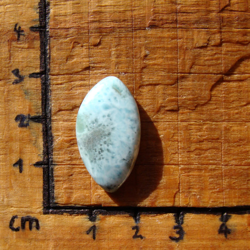 Larimar - Kabošon 25mm — foto 1