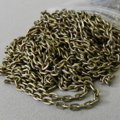 Řetízek 3 x 2 mm - 1m — foto 1