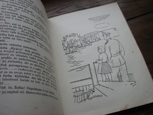 Žofky, prázdniny školačky, R. Moric, 1948