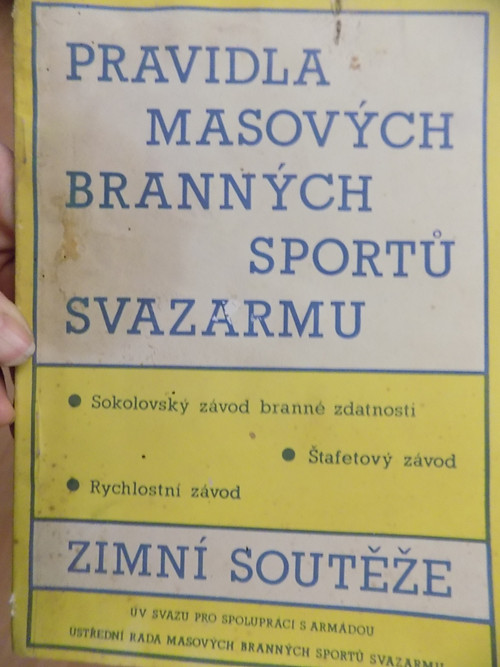 Pravidla masových branných sportů Svazarmu Sleva