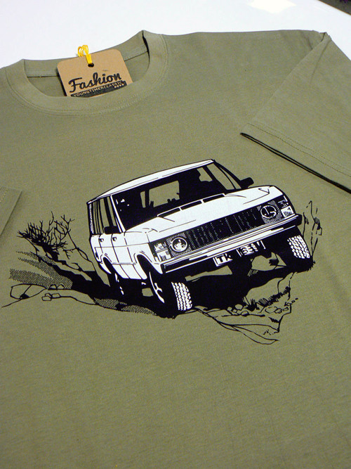 TRIKO s motivem - RANGE ROVER CLASSIC Off Road — foto 1