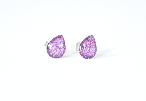 Kapičky Amethyst chirurgická ocel — foto 1