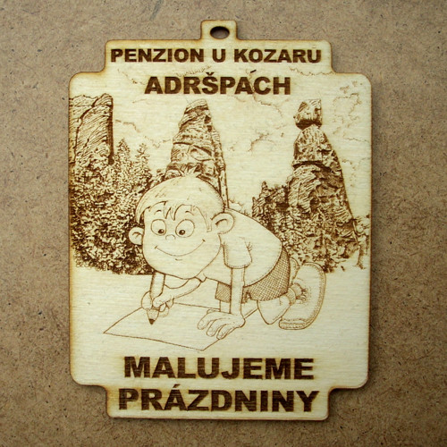 MEDAILE "MALUJEME PRÁZDNINY" (kluci)...KV0069 — foto 1