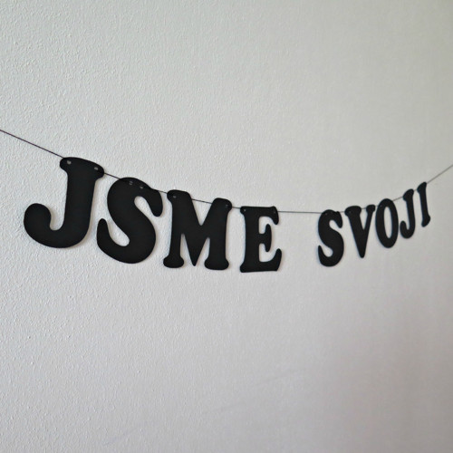 Girlanda "Jsme svoji" — foto 1