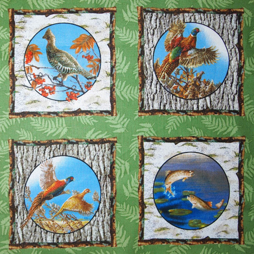 Lesní zvířata - panel — foto 1