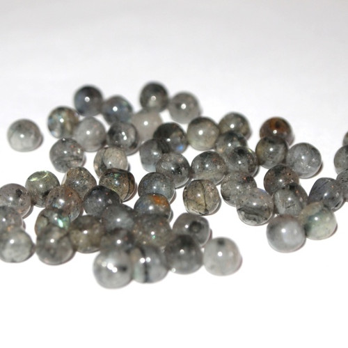 Labradorit Larvikit kulička 5mm(cena5ks) EXKLUSIV — foto 1