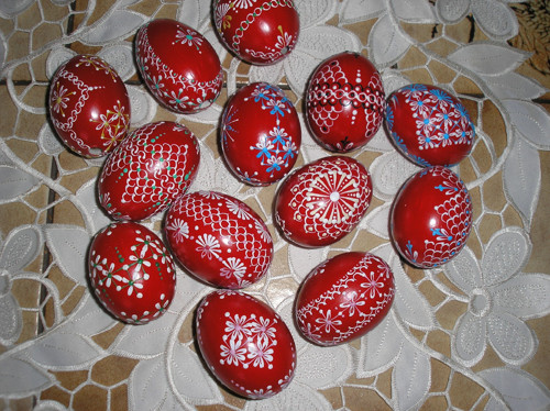 Voskové kraslice — foto 1