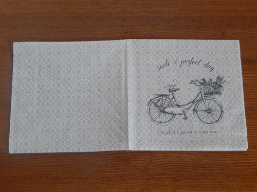 Ubrousek na decoupage - perfektní den — foto 1