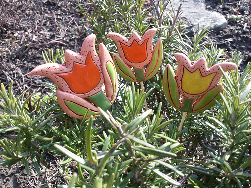 Zápich, tulipánek — foto 1