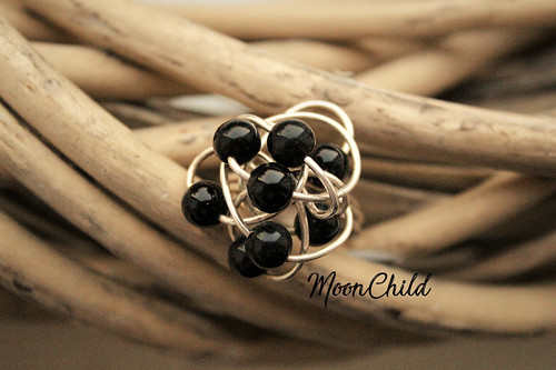Night as Black as Onyx - prsten — foto 1