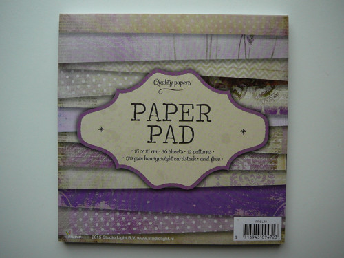 Sada papírů 15,2x15,2 cm, 36 ks — foto 1