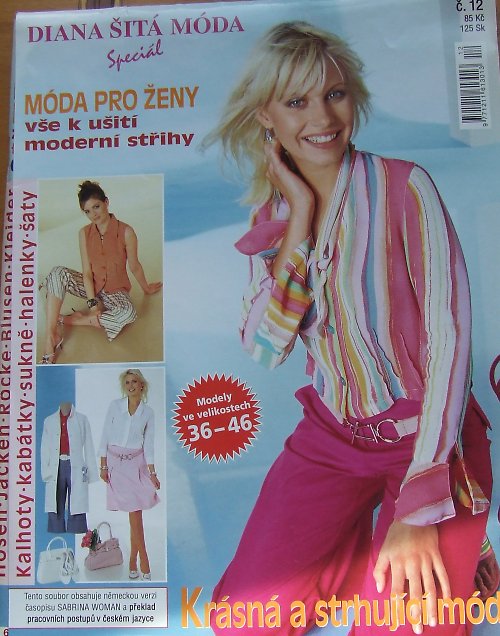 Diana č.12 - šití — foto 1