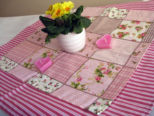 "RŮŽOVÝ PATCHWORK" na PROUŽKŮ... — foto 1