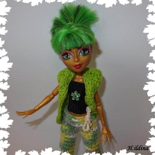 Sada oblečků BARTON pro panenky Monster High