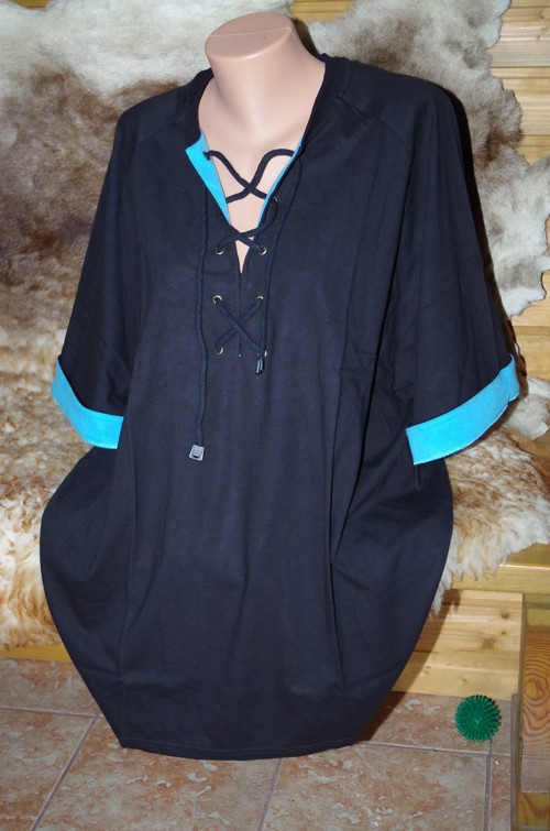 Triko se šněrováním - 3XL — foto 1