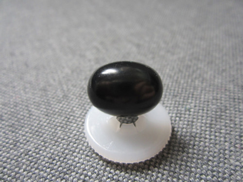 Bezpečnostní nos, černá barva, 17mm — foto 1