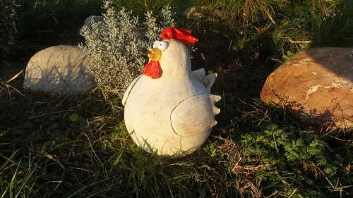 Keramická slepička — foto 1