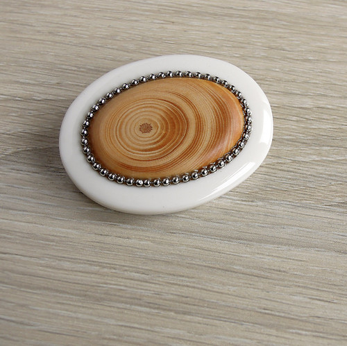 Porcelain & Wood (oválná) — foto 1