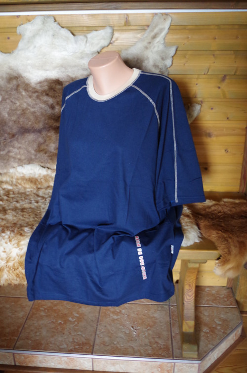 Tmavěmodrá s béžovou - 3XL — foto 1