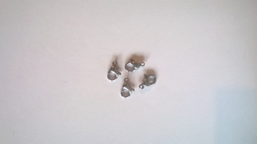 Karabinka z chirurgické oceli 10x5mm - 1ks