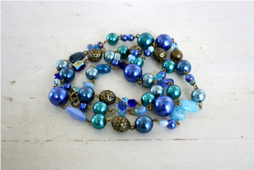 Náhrdelník / náramek BLUEblue — foto 1