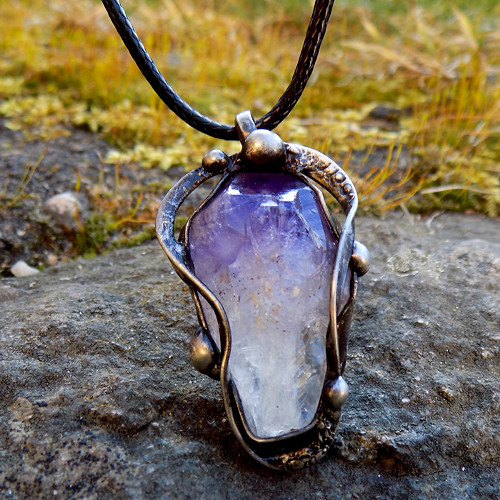 Ametystový amulet — foto 1