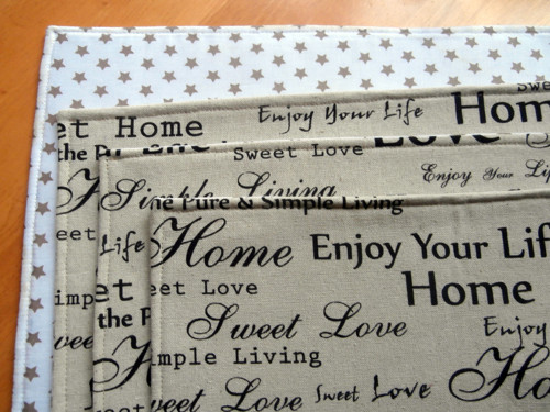 Prostírání sweet home — foto 1