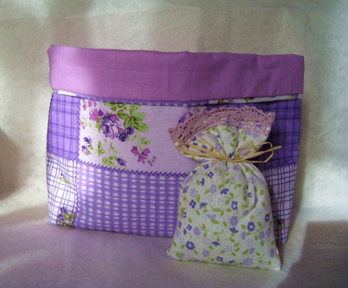 Lila Patchwork+ Levandulový Pytlíček — foto 1