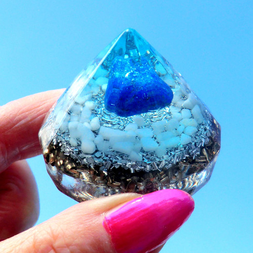 Orgonit Diamant *Lapisový* Meditace