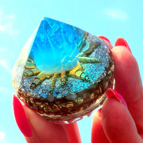 Orgonit Diamant * Měsíc a Slunce * — foto 1