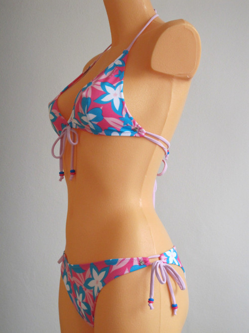 Bikini Sundeck Pink/Azure