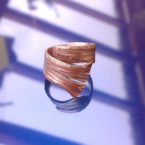 Měděný prsten — foto 1