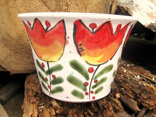 Obal na květináč - tulipán — foto 1