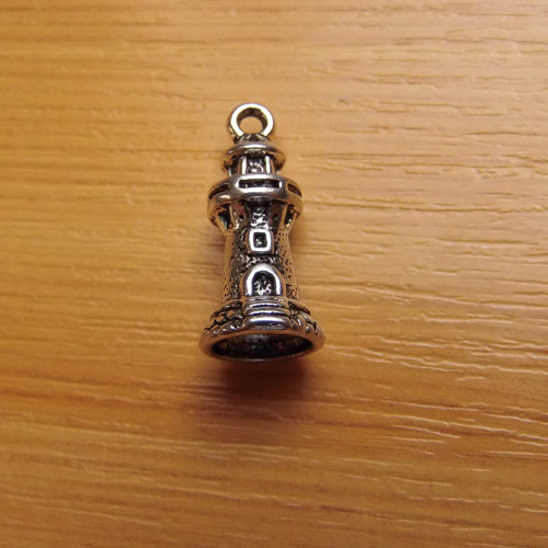 Maják -20x10mm - starostříbro