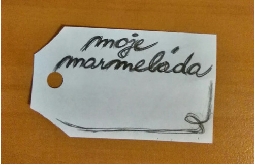 Razítko "moje marmeláda" — foto 1