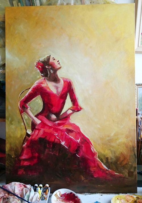 Obrázek na objednávku Flamenco — foto 1