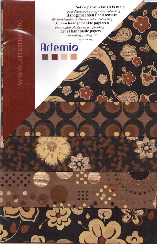 Indian paper - Black- scrapbook — foto 1