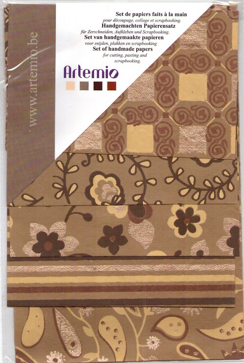 Indian paper - Khaki- scrapbook — foto 1