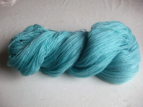 Pletací příze tyrkysová 110g — foto 1