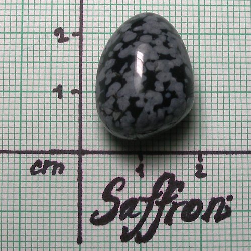 Obsidián vločkový 1 — foto 1