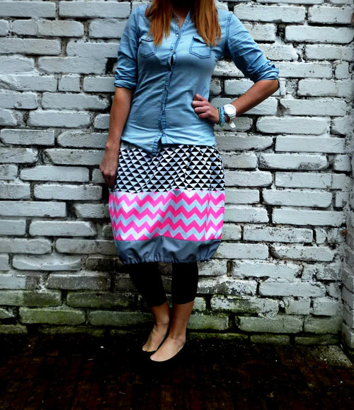 Chevron pink — foto 1
