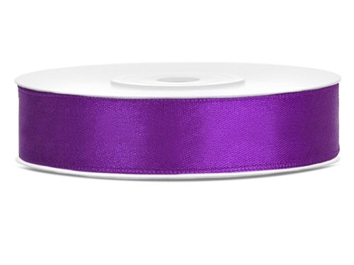 STUHA saténová 12 mm 25 m FIALOVÁ