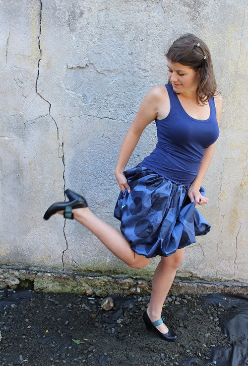 Balonová sukně Tula Blue — foto 1